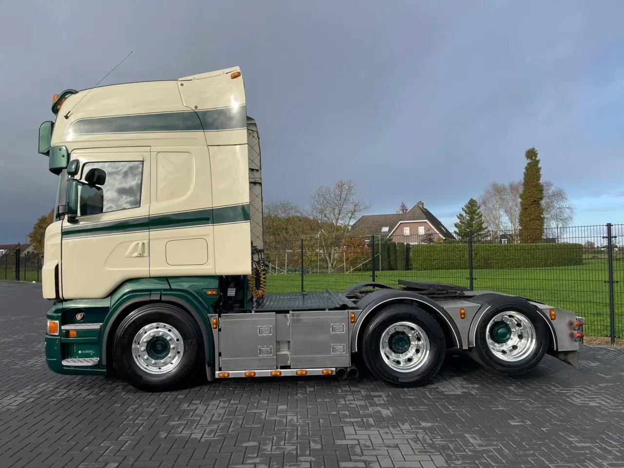 Scania R580 6x2 – Seitenansicht